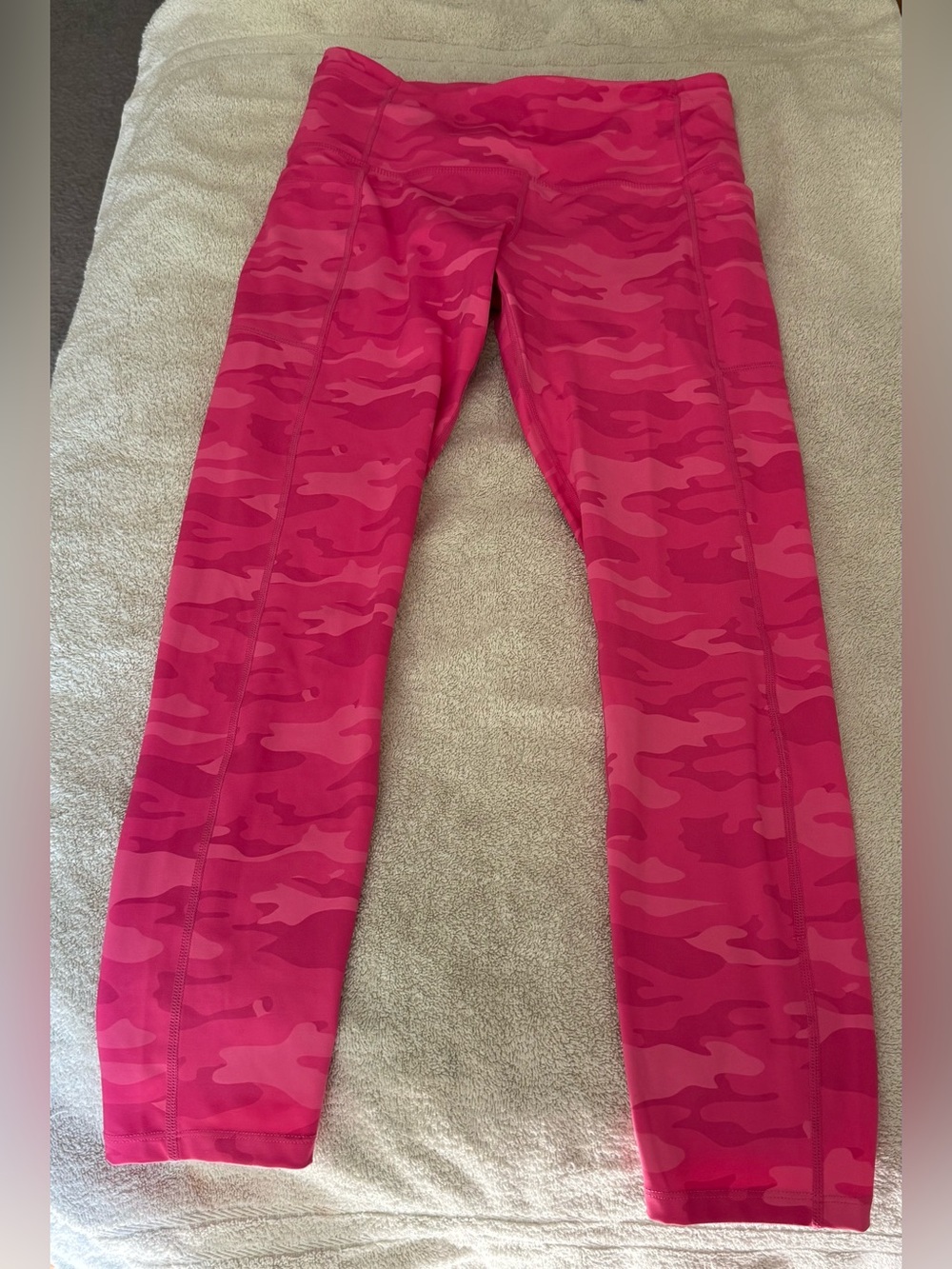 Linc Active Hot Pink Camo Leggings